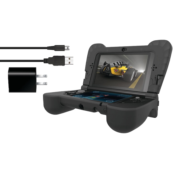 Dreamgear Nintendo 3DS XL Power Play Kit (Black) DG3DSXL-2273
